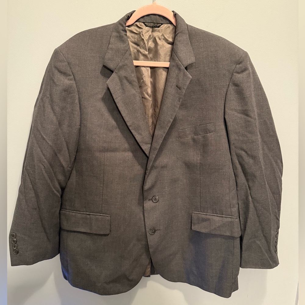 Charcoal Men’s Wedding Guest Blazer 44